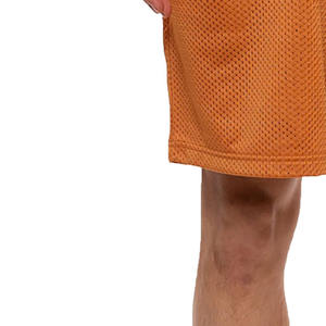 Meilleur classement Short en maille pour hommes couleur unie haute qualité respirant séchage rapide confortable Short en maille pour hommes avec service OEM - Product Image 5