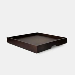 Meilleures ventes plateau de service en bois massif naturel vente en gros d'usine indienne pour les snacks Ottoman ustensiles de cuisine - Product Image 4