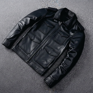 เสื้อผ้าสตรีทแวร์แฟชั่นปี 2024 แบบสั่งทำพิเศษ ซิปหน้า หนังแกะ ระบายอากาศได้ดี เป็นมิตรกับสิ่งแวดล้อม คุณภาพสูง สำหรับทุกเพศ - Product Image 4