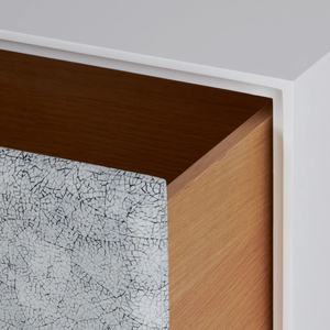 Mesita de noche de madera hecha a mano de alta gama, muebles de dormitorio, organizadores de cajones de madera con incrustaciones de cáscara de huevo para armario, venta al por mayor de Vietnam - Product Image 2