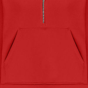 Sudaderas de Mujer de Alta Calidad, Sudaderas con Media Cremallera, Sudaderas de Forro Polar con Media Cremallera para Mujer, Temporada de Invierno, MOQ Bajo, OEM - Product Image 5