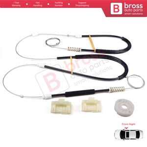 Kit de réparation de lève-vitre BWR235, porte avant droite pour Passat B5 B5.5 3B 3BG Superb MK1 B5 3U 3B1837462 - Product Image 3