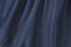 Pantalones cortos de gimnasio de poliéster ligero para mujer, entrenamiento de yoga y correr de secado rápido con cintura alta elástica y bolsillo - Product Image 4