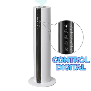 Umidificatore Aromaterapico a Ultrasuoni da 8 Litri con Telecomando, Alimentazione Elettrica, Funzionamento in Francese, Portatile per Hotel e Camper - Product Image 2