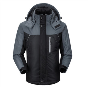 OEM, logo personnalisé, broderie imprimée, vestes rembourrées en coton pour hommes et femmes, coupe ajustée, grande taille, veste chaude rembourrée en coton - Product Image 6