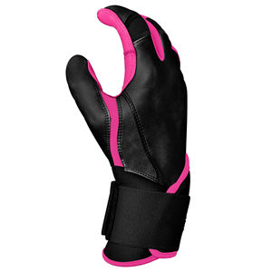 Gants de frappe de baseball en cuir Cabretta de haute qualité avec manchette longue et paume Pro Grip pour usage sportif LBBG-0030 - Product Image 3