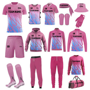 Ensemble d'uniformes de football personnalisés pour adultes, kit d'entraînement, tissu intelligent polyester/coton, séchage rapide, été. - Product Image 5