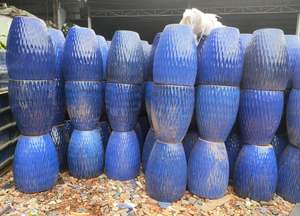 [Leo Nguyen Le] - Vente en gros de pots de fleurs et jardinières en céramique émaillée pour l'extérieur en provenance du Vietnam - Product Image 4