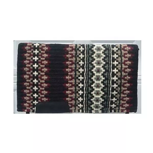 Tapis de selle western en feutre de laine de qualité supérieure pour l'équitation et les courses de chevaux, fabriqué en Inde, avec doublure en tissu LLT 32x32 pouces - Product Image 3