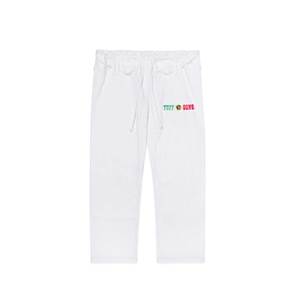 White Pearl Weave & <b>Gold</b> Weave Jiu Jitsu Gi (Polyester/Cotton) BJJ Kimono for Adult Martial Arts - Product Image 5