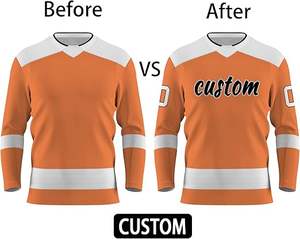 Uniforme de Hockey sobre Hielo Personalizado Sublimado, Uniforme de Equipo Personalizado para EE. UU., Reino Unido y Europa, Uniforme de Hockey sobre Hielo Transpirable Sublimado - Product Image 4