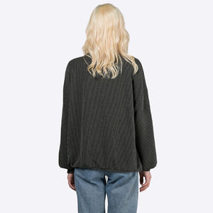 Pulls pour femmes personnalisés pour l'automne, sweat-shirt pour femmes, imprimé lettres, col rond, sweat-shirt tendance, pull en gros de haute qualité - Product Image 4