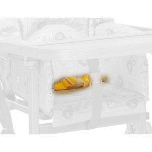 Sangle de remplacement pour chaise haute SEDOLONE Jaune 0049708222 Harnais et laisse - Product Image 1