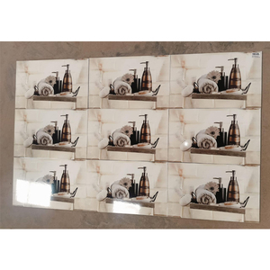 Newest Design of Digital Print Ceramic Wall Tiles 25 X 40 cm Highlighter Series for Kitchen Smooth Glossy Texture for Wall - Product Image 3
