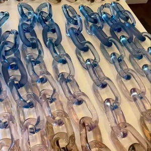 ห่วงโซ่อะคริลิคที่ทันสมัยประดับผนังทำมือเรซิ่นสำหรับตกแต่งบ้าน - Product Image 1