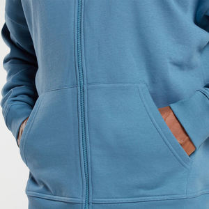 เสื้อมีฮู้ดแบบซิประบายอากาศได้ดีน้ำหนักเบาดีไซน์ทรงสลิมฟิตสำหรับใส่ออกกำลังกายในฤดูหนาว - Product Image 5