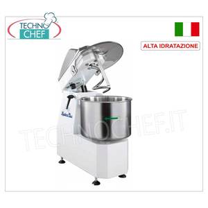 Mezcladora Espiral de Alta Hidratación FIMAR de 18 kg para Panadería, Cabezal Elevable, Tazón Fijo, Controles Digitales, Eléctrica, para Harina de Trigo y Maíz - Product Image 3