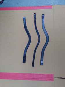 Marrón de cuero ecuestre, canal vacío, brida plana para caballo - Product Image 3