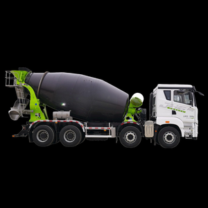 Camion Jie-fang 8x4 d'occasion, moteur diesel, malaxeur à béton, transmission manuelle, bonnes performances pour le ciment - Product Image 4