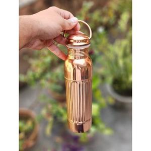 Elegante botella de cobre puro de inspiración vintage para vasos para bodas, aniversarios o regalos de inauguración de la casa - Product Image 6