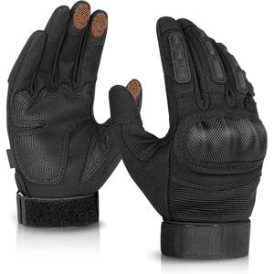 Gants tactiques d'extérieur avec protection des articulations Écran tactile du bout des doigts et options de logo personnalisé pour l'entraînement et l'aventure - Product Image 1
