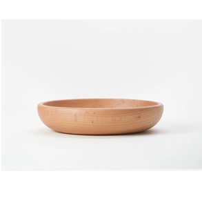Assiette de présentation Lattes Design en bois perlé, moderne, luxueuse, écologique et polie pour la maison, les hôtels, les restaurants, les fêtes et les cafés - Product Image 1