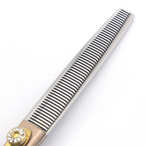 กรรไกรเล็มขนโค้งสำหรับสัตว์เลี้ยงทำจากสแตนเลส440C มืออาชีพ - Product Image 4