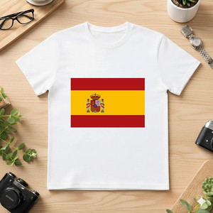 T-shirt Unisex 210GSM 100% Cotone Casual Oversize Taglia XS Tinta Unita Stampa Serigrafica Abbigliamento Compresso - Product Image 1