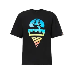 Boys Unisex Summer Short Sleeve Casual Polyester O-neck Print Tops Tee-shirt Mens Oversized t Shirt For Printing Graphic t Shirt