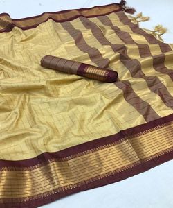 Vente en gros de saris en soie d'art ApparelGarment - Product Image 6