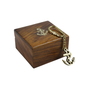 พวงกุญแจการออกแบบกล่องไม้ที่ดีที่สุดและแข็งแรงพวงกุญแจตกแต่งเงา - Product Image 2