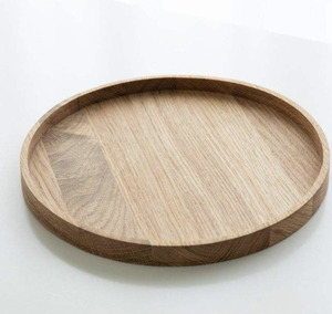 Assiette de présentation carrée en bois d'acacia écologique élégante pour le dîner et la décoration de fête de Noël en provenance d'Inde - Product Image 5