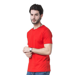 Camiseta transpirable estilo 170GSM Camiseta 100% algodón para paseos de verano - Product Image 1