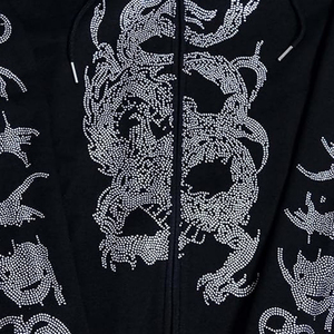 Vente en gros de sweat à capuche personnalisé lourd délavé pour hommes coton éponge français vintage lavage à l'acide pull hiver sweat à capuche éponge français - Product Image 2