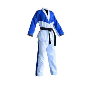 Venta al por mayor último diseño Taekwondo uniforme lucha desgaste hecho en Pakistán Unisex Taekwondo uniforme - Product Image 5