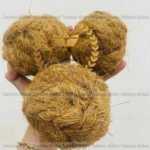 ลูกบอลมะพร้าวสำหรับเคี้ยวของเล่นสำหรับสัตว์เลี้ยงลูกมะพร้าวสำหรับเคี้ยวของเล่นสำหรับสัตว์เลี้ยงทนทานและเป็นธรรมชาติ - Product Image 1