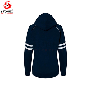 Sweat-shirt unisexe en molleton de coton épais brodé de haute qualité sweats à capuche surdimensionnés sur le devant pour l'hiver - Product Image 6