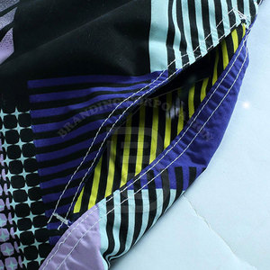 Pantalones cortos de algodón de secado rápido informales para hombre, superventas, transpirables, con diseño de logotipo personalizado, tela de lona con patrón sólido sublimado a la venta - Product Image 5