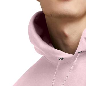 Sweat à capuche en coton pour hommes dentelle rose Logo personnalisé Streetwear Sweat-shirt polaire pour vêtements de rue - Product Image 6