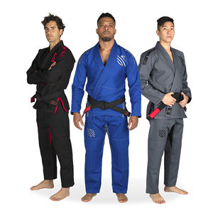 Kimono de Jiu-Jitsu Brésilien pour Hommes Ensemble de Kimono de Jiu-Jitsu Brésilien pour Adultes Uniforme d'Entraînement Tissage de Coton Robuste Respirant Séchage Rapide 500g - Product Image 6