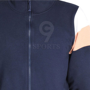 Chándal de gran tamaño de uso informal de algodón 100% para mujer, diseño personalizado, patrón sólido, tejido de punto - Product Image 6