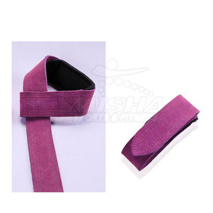 Les sangles de levage en cuir fabriquées pour des entraînements intenses offrent une puissance durable avec des sangles de levage en cuir - Product Image 2