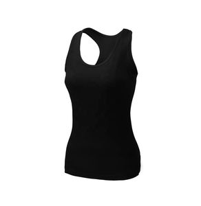 Camiseta sin mangas para mujer al por mayor, ropa de calle, camiseta sin mangas informal estirable, ropa deportiva a la moda para mujer - Product Image 4