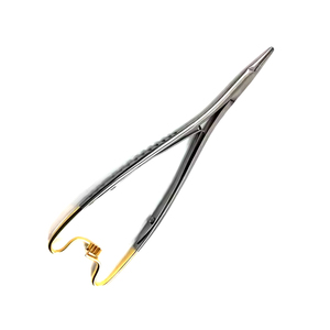 Porta Agujas Manual de Ortodoncia Mathieu, con Bloqueo Antiácido, Acero Inoxidable, ARISTON INTERNATIONAL AI-MNH-0022, Cojín de Lujo, 3 Mordazas - Product Image 4