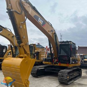 Excavadora de cadenas Caterpillar CAT323D2L usada, maquinaria pesada en buen estado, modelo 2022, motor de 110KW, escudo protector de cucharón de 1.19m - Product Image 3