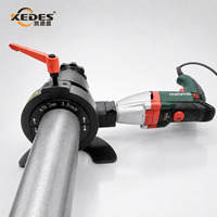 Equipo Industrial Eléctrico de Alta Potencia Enchufable de Acero Inoxidable para Tubos de Sala Limpia con Extremo Plano y Capacidad de Soldadura a Tope de 220V