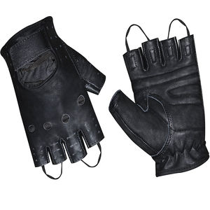 Haute qualité haltérophilie Gym entraînement fitness gants Gym cuir antidérapant gants demi-doigt Fitness gants pour unisexe - Product Image 6
