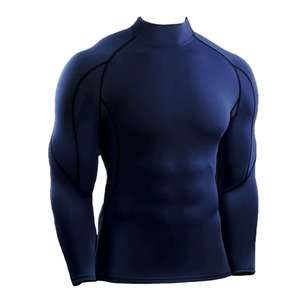 เสื้อรัดกล้ามแขนยาวสำหรับผู้ชาย MMA ชุดกีฬา ผลิตจากวัสดุเป็นมิตรกับสิ่งแวดล้อม แห้งเร็ว ผลิตจากไนลอน/โพลีเอสเตอร์ ระบายอากาศได้ดี และป้องกันรังสียูวี - Product Image 3