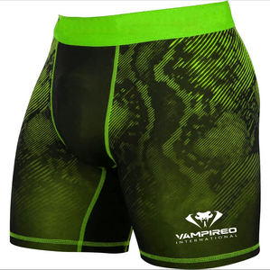 Pantalones Cortos VAMPIREO para Hombre, 100% Algodón, Sublimados, Bermudas Multicolores, Ecológicos, de Secado Rápido, Transpirables, hasta la Rodilla, con Cordón, para Verano - Product Image 4