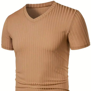 T-shirt à manches courtes col rond 100% coton pour homme haute qualité grande taille 260 grammes poids du tissu disponible en différentes couleurs - Product Image 1